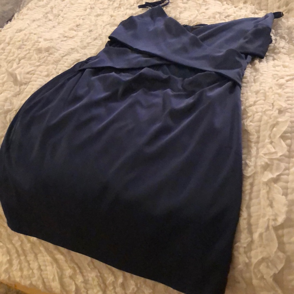Mini Navy cutout dress